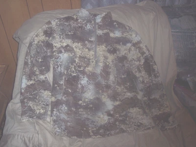 Mens Camo Shirt Fleece Shirt Mens Large Fleece Pullover  Shirt Truetimber Camo - Image 1 of 4