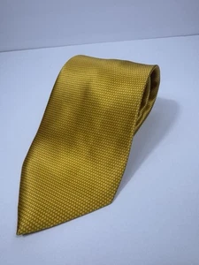 Brioni Krawatte Seide 3,5” x 60,5” Italien Gold Designer Luxus Modern Business - Bild 1 von 9
