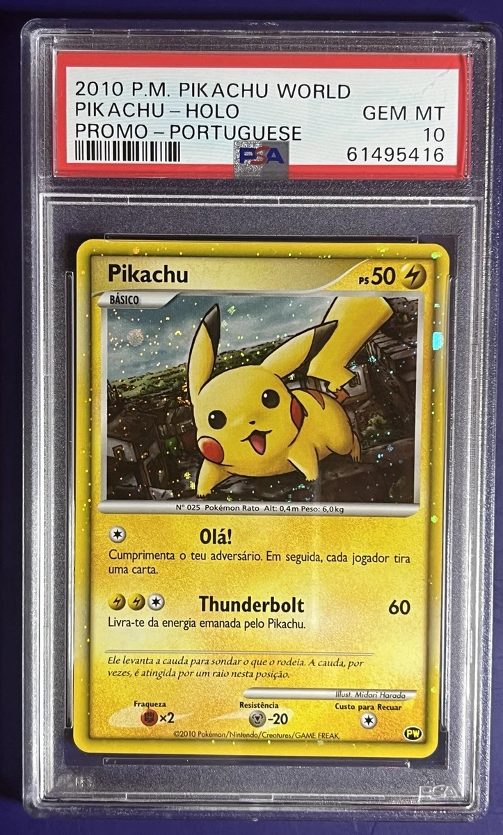Pikachu Pokémon TCG Professional Sports Authenticator (PSA