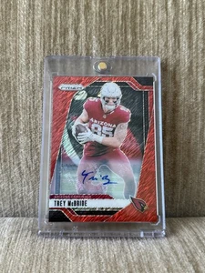 2024 Panini Prizm #4 Trey McBride Red Shimmer Auto /35 Cardinals Color Match SSP - Picture 1 of 2