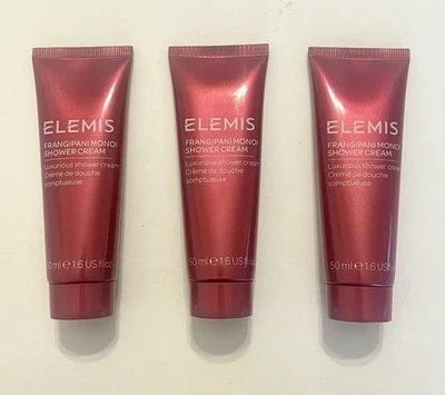 Крем для душа Elemis лот из 3 новых 1,6 унции каждый запечатанный дорожный размер - Изображение 1 из 2