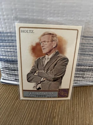 2011 Topps Allen & Ginter #3 Lou Holtz Football Coach  NY Jets - Image 1 of 2