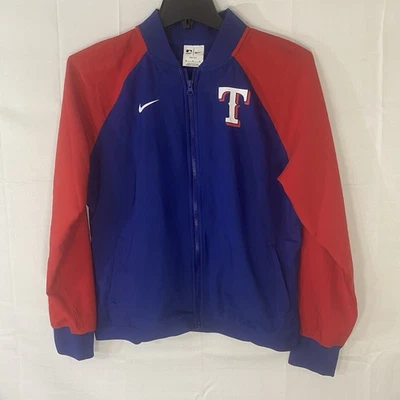 Mens lightweight Nike Texas Rangers Dri-Fit Jacket Authentic Collection - Image 1 of 4