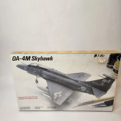 Vintage 04-4M Skyhawk Plane Model Kit 1/72 Military Navy Marines NEW - Image 1 of 4