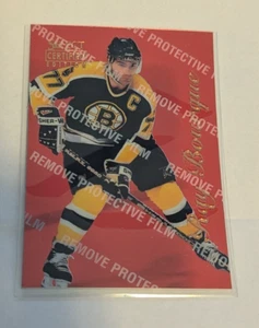 RAY BOURQUE 1996/97 SELECT CERTIFIED #5 CERTIFIED RED BOSTON BRUINS RARE SP HOF - Picture 1 of 2