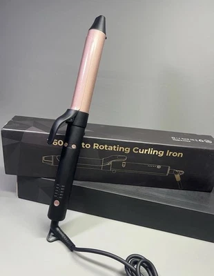 Automatic Hair Curler Iron Tongs Rotating Long Barrel 32mm 230C Friendly Use - Image 1 of 4