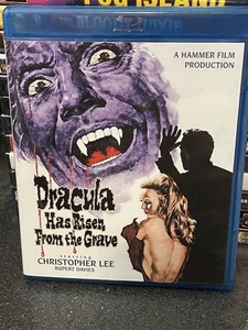 *1. Hand!* Dracula Has Risen From The Grave Blu-ray HAMMER Christopher Lee OOP - Bild 1 von 3