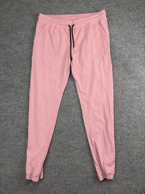 Pantalones de chándal Zyia Active para mujer XL rosa nailon spandex cremallera bolsillos al tobillo atléticos Foto 1 de 4