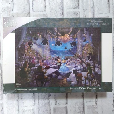 Disney 100th Celebration 1000-Piece Jigsaw Puzzle, & Unopened - Image 1 of 4
