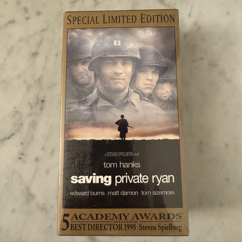 Saving Private Ryan (VHS, 2000, 2-Tape Set, Special Limited Edition) Sealed - Image 1 of 1