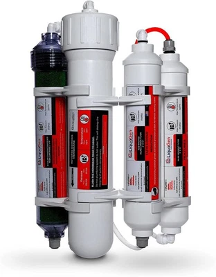 LiquaGen 4 Stage RO/DI Portable Water Filter System-Reverse Osmosis Deionization - Image 1 of 4
