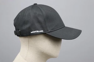 Gorra de algodón de lona gris menta perfume Montblanc para hombre talla única - Imagen 1 de 16