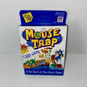 Mouse Trap Card Game Fun Twist of the Classic Game 2002 Hasbro NEW Box Shelfwear - Picture 1 of 3