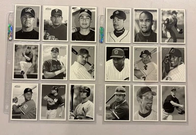 Juego de béisbol Bowman Heritage 2001 con SP 1-440 casi nuevo-como nuevo Pujols Ichiro RC Cabrera Foto 1 de 4