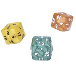 1 pieza 24 dados faciales para juego poliédrico D24 varios lados acrílico dados Ga~guSSQH - Imagen 1 de 13