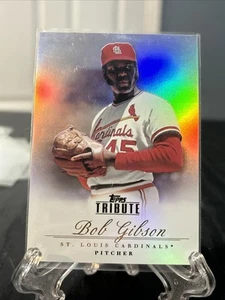 2012 Topps Tribute - Bob Gibson #23 Cardenales de San Luis - Imagen 1 de 2