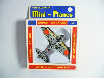 Tomy Bachmann Mini-Planes #51 HAYABUSA Nakajima Ki-43-2 Oscar 1/130 old stock - Image 1 of 4