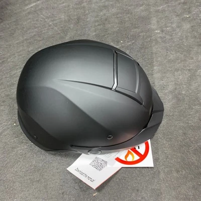 LS2 Rebellion Motorcycle Half Helmet Solid Matte Black Small 590-1012* Foto 1 de 4