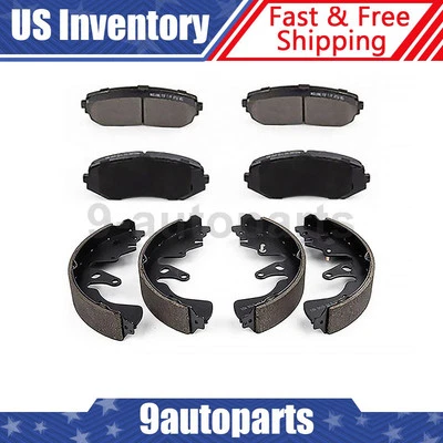 Kit de zapatas de freno delanteras cerámicas traseras para Suzuki Grand Vitara 2006-2008 Foto 1 de 4