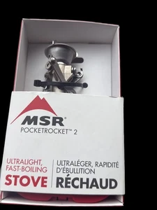 New MSR PocketRocket 2 Stove Camping Backpacking Ultralight Windproof Outdoor - Picture 1 of 1