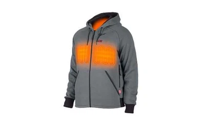Milwaukee 306G-21 2XL M12 Heated Hoodie Gray Men’s 12V Battery Kit 2XL - Image 1 of 2