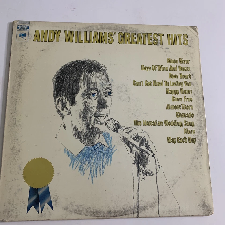 ANDY WILLIAMS Greatest Hits 1970 Columbia Ships Free Foto 1 de 4