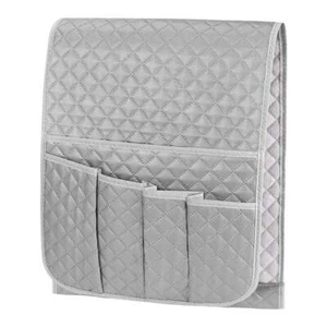 TV Remote Control Organizer Holder for Sofa Recliner Chair Arm Rest 5 Pocket Bag - Picture 1 of 16
