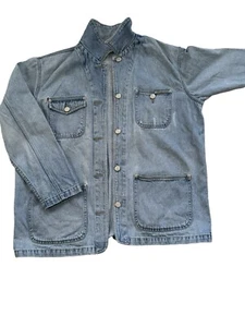 Vintage 90s Liz Claiborne Jeans Jeansjacke 4 Pocket Mid Wash M - Bild 1 von 9