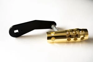 7075 mango de aluminio en blanco sin perno se adapta a Shimano TLD 20-50, carrete de 2 velocidades Tyrnos 12-50 - Imagen 1 de 5