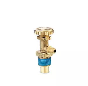 Forklift Propane Manual Outlet Valve Tap (Flare Out) Brass - Picture 1 of 1