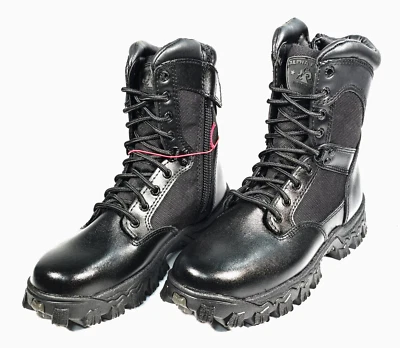 Botas tácticas impermeables con cremallera Rocky Alpha Force para hombre talla 5M negras FQ002173 Foto 1 de 4