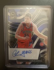 Luke Garza Rookie Auto Serial Numbered Card