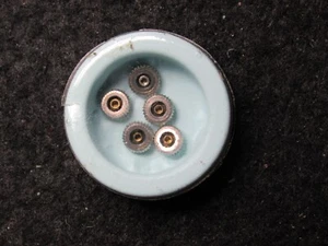 BULOVA Watertite Crown #307 Plateada Nuevo de Lote Antiguo (1 por pedido) para Piezas/REPARACIÓN/Repuestos - Imagen 1 de 3