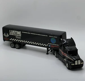 Remolque tractor juguete coleccionable ERTL réplica Kenworth T600B Lustine GM - Imagen 1 de 11