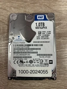 WDC 1TB 2.5" SATA HDD 5400 RPM WD10JPVX-60JC3T1 - Zdjęcie 1 z 2