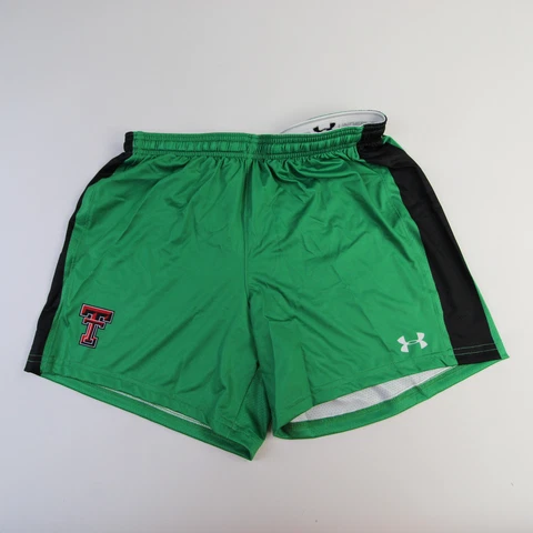 Texas Tech Red Raiders Under Armour Athletic Shorts Men's Green/Black New Cover