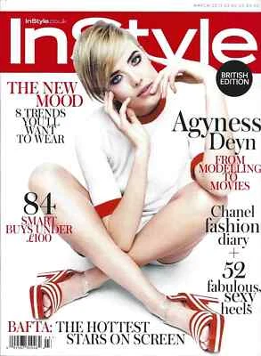 AGYNESS DEYN IN STYLE MAGAZINE UK MARCH 2013 👍 Foto 1 de 3