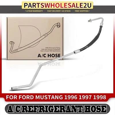 Manguera de líquido de aire acondicionado con tubo de orificio para Ford Mustang 1996-1998 F6ZZ19835A HA10006C Foto 1 de 4