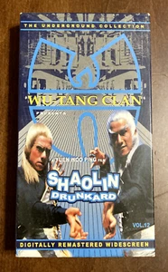 Wu Tang Clan Presents Shaolin Drunkard VHS Kung Fu - Picture 1 of 7