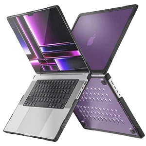 MacBook Air 14inch 2023-2025 Release M4 M3 M2M1 A Plastic Hard Shell Case-Purple - Picture 1 of 6