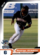 2018 Jupiter Hammerheads Grandstand #2 Rodrigo Ayarza Panama Baseball Card
