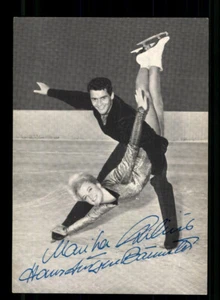 Hans Jürgen Bäumler und Marika Kilius Druck Signiert Eiskunstlauf + A 240790 - Imagen 1 de 2