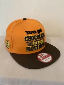 New Era Hershey Reese’s Tazas de Mantequilla de Cacahuete Sombrero Snapback 9Fifty Talla M-L - Imagen 1 de 22