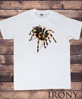 Mens T Shirts New Polyester Short Sleeve White Tee Spider Joke Halloween Ts265