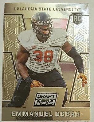 2016 Prizm Collegiate Draft Picks - Draft Picks Emmanuel Ogbah #177 Prizm (RC) - Image 1 of 2