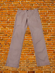 MENS AMERICAN EAGLE W30" ROSE PINK STRAIGHT SLIM LEG CASUAL CHINO JEAN TROUSERS - Picture 1 of 3