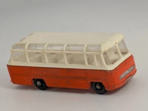 Vintage Matchbox Lesney No 68 Mercedes Coach Bus Orange Made in England - Picture 1 of 7