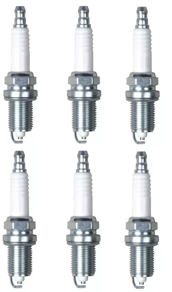 Juego de 6 bujías de cobre Champion para Dodge Dakota 1997-2003 V6-3,9 L Foto 1 de 1
