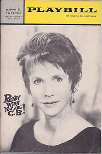  Spielzettel, WALNUT STREET THEATRE, Ready When You Are, C. B. um 1960, Phila. - Bild 1 von 2