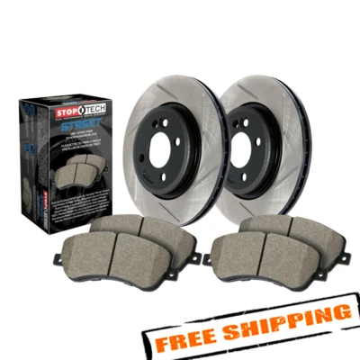 Kit de frenos delanteros StopTech 937.40003 Street Slotted 1 pieza para 03-11 Honda Accord Foto 1 de 2